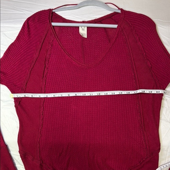 We The Free Red Long Sleeve Top - Picture 9 of 10